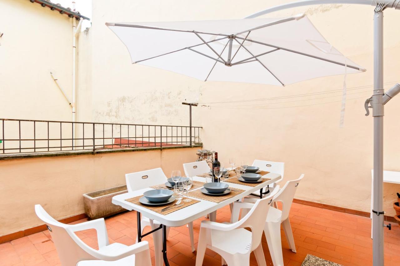Piazza Alberti Apartment With Terrace Florence Luaran gambar